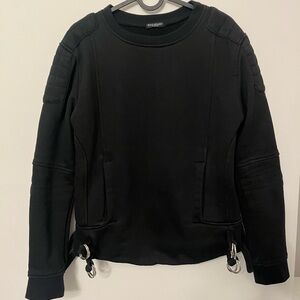 Balmain Black Crewneck Sweatshirt